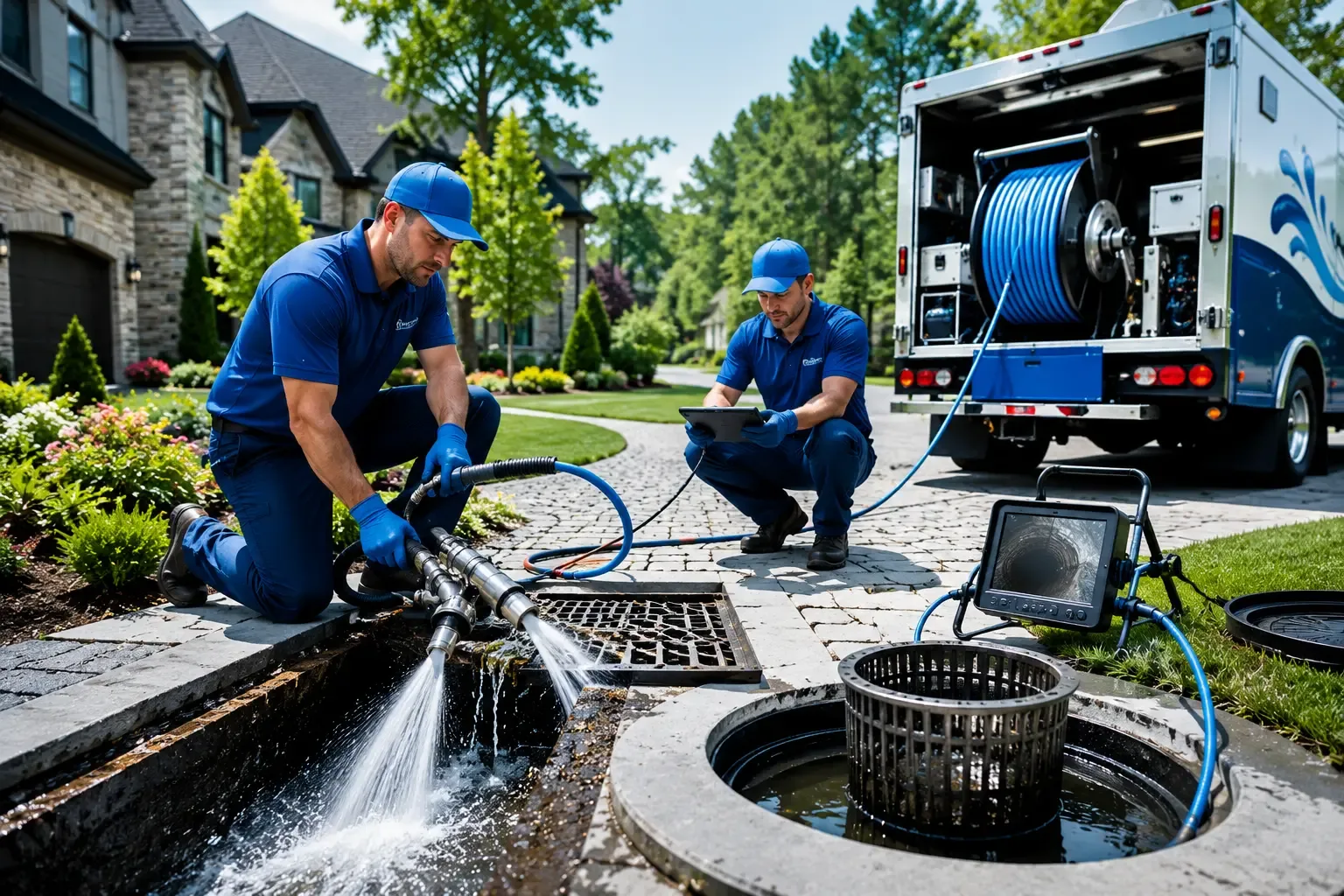 Local outdoor drain cleaning professionals in Thomas, OK